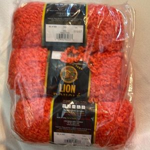 Lion Brand Boucle yarn